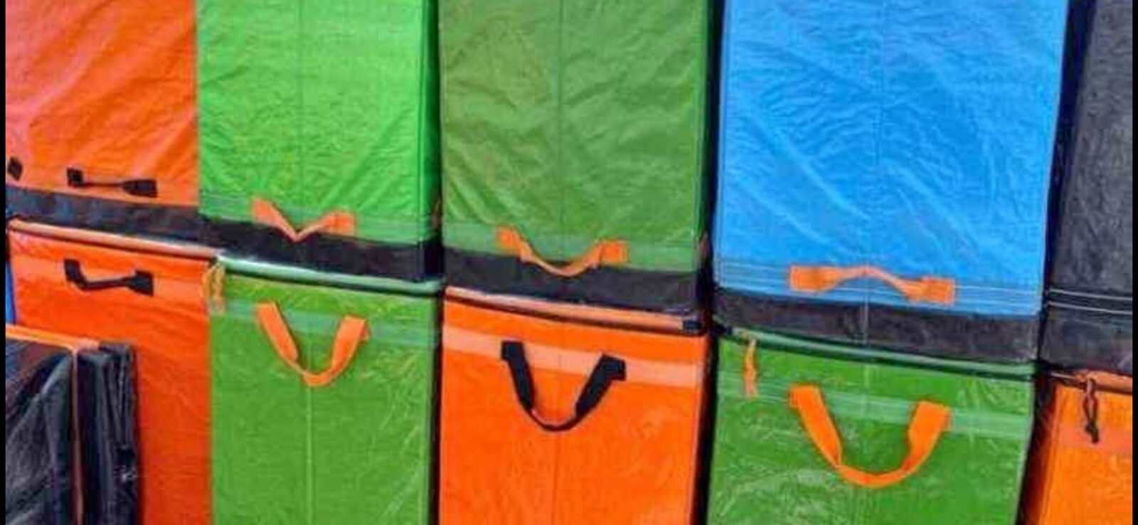 Large Folding Courier Parcel Amazon Style Delivery Bag For Packages eBay