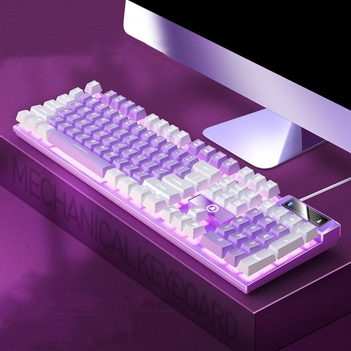 PC Gamer Backlit Keyboard Mechanical Keyboard Gaming Keyboard Wired Keyboard - Picture 4 of 26