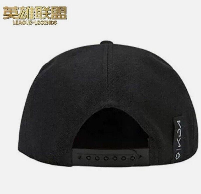 League of Legends K/DA Akali Black Baseball Embroidery