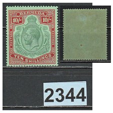 2344 BERMUDES BERMUDA 1922 LOT 1 TIMBRE NEUF N* MH N°86