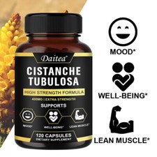 Cistanche Tubulosa 400mg Extract Strength and Endurance Gluten-Free and Non-GMO