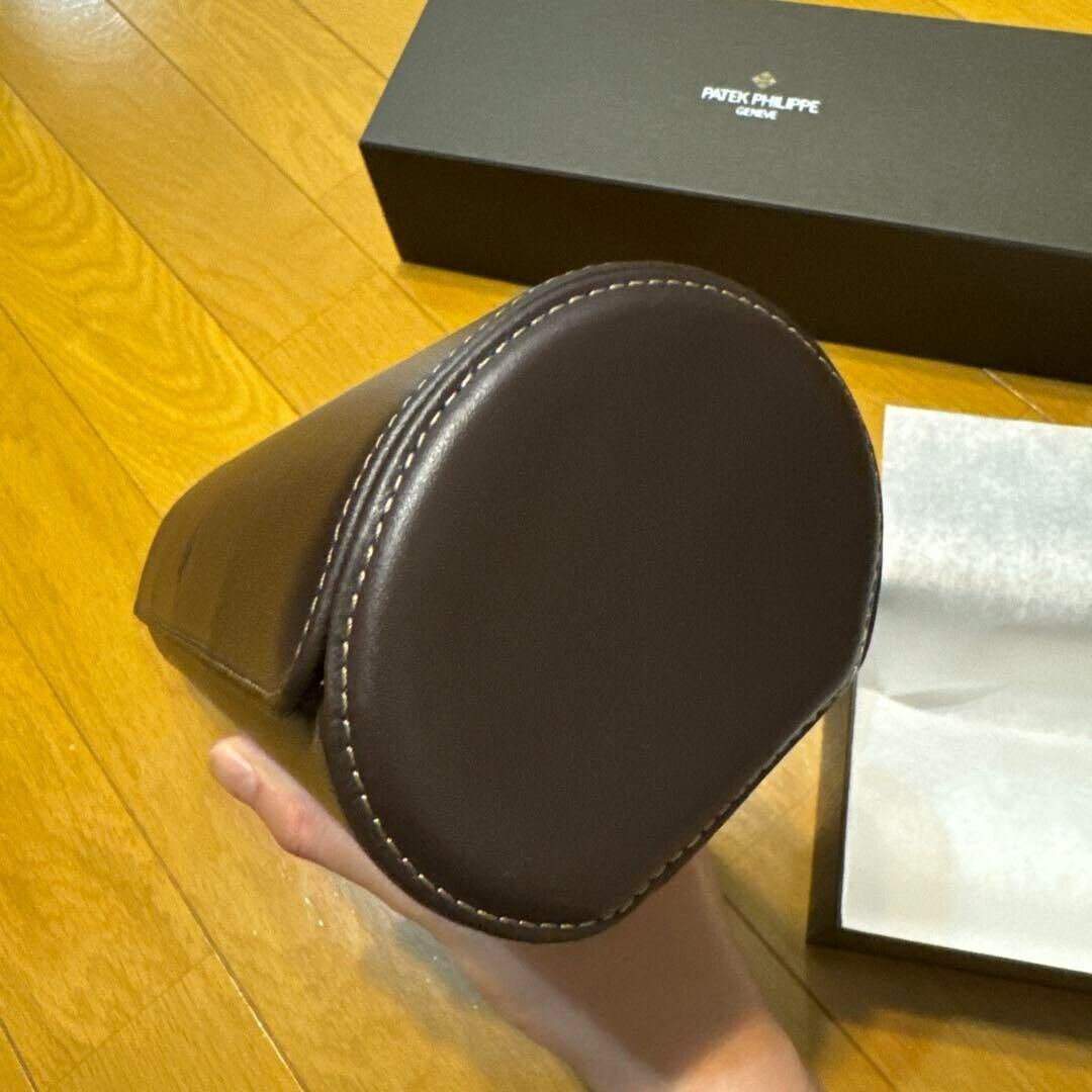 PATEK PHILIPPE Watch Case Travel Carry for Four Watches Dark PATEK PHILIPPE Watch Case Travel Carry for Four Watches Dark