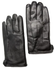Men's Touchscreen 100% Cashmere Lined Sheepskin Leather Gloves by CANDOR & CLASS