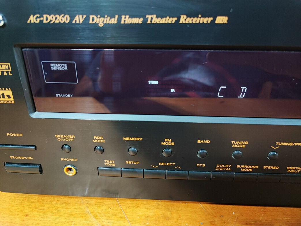 TEAC AG-D9260 AV SINTOAMPLIFICATORE AUDIO VIDEO SURROUND RECEIVER HOME THEATER