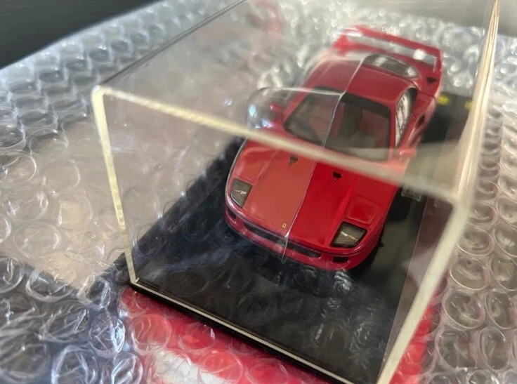 1:43 KYOSHO FERRARI F40 Lightweight Version Red - Image 2 of 4