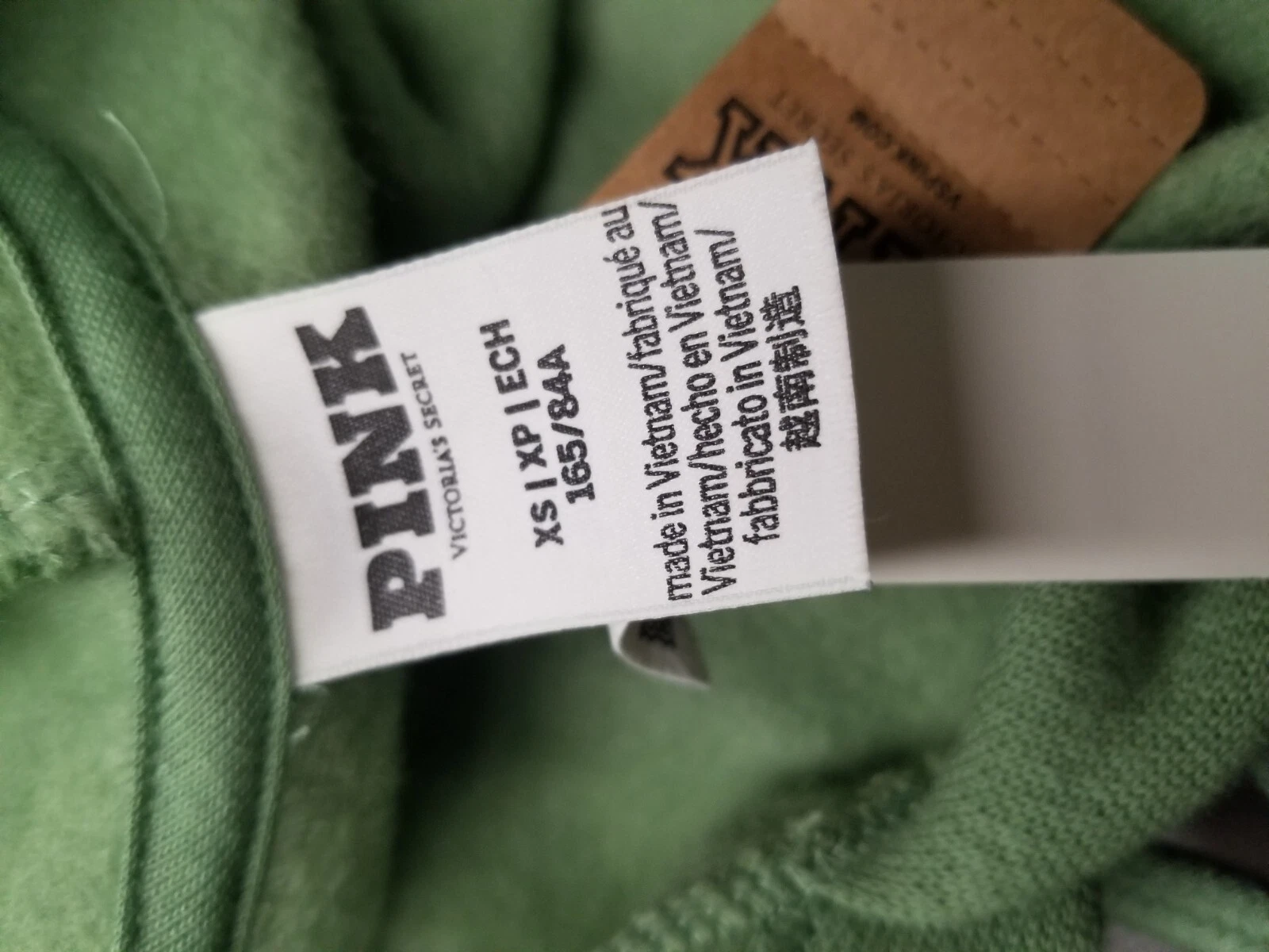 UNDERCOVER Felpa con cappuccio Victoria's Secret 11241079 edera taglia XS 5XKY verde erba selvatica