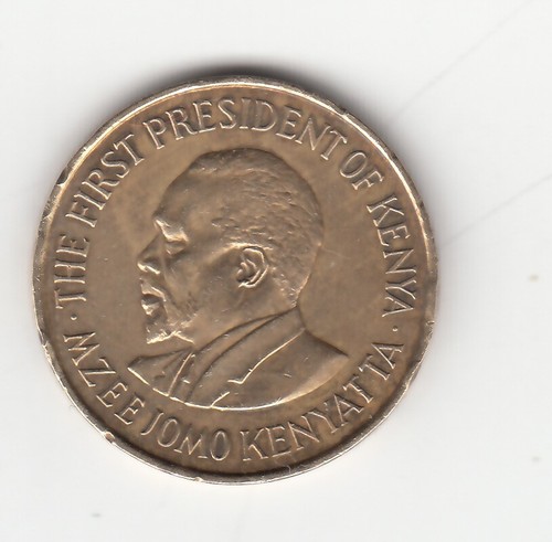 KENYA 1975 5 CENTS KM# 10, Schön# 10 Nickel brass • 5.6 g • ⌀ 25.5 mm