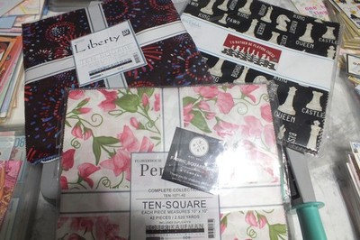 3 new layer cake fabric bundle lot #2