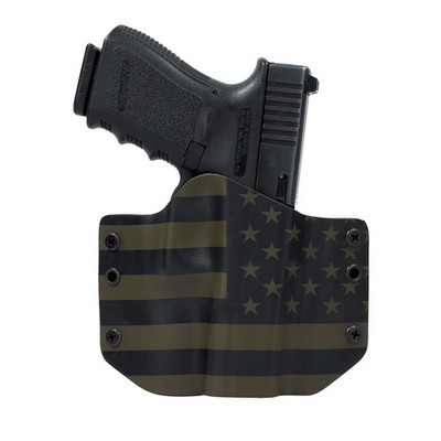 Outlaw Holsters Od Green Usa Owb Holster Right-Hand Kel-Tec Pmr-30