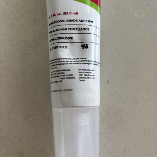 Momentive RTV167-Tube - Adhesive Sealant, 2.8oz, Grey GE - Picture 3 of 6