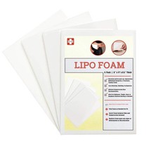 Medcore 4 Pack Lipo Foam Board - Post Surgery Ab Board - Use After Liposuction,
