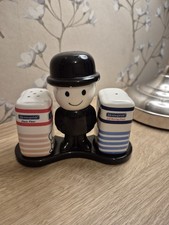 Homepride Fred Salt & Pepper Shakers Cruet Set Retro Kitchen Collectable