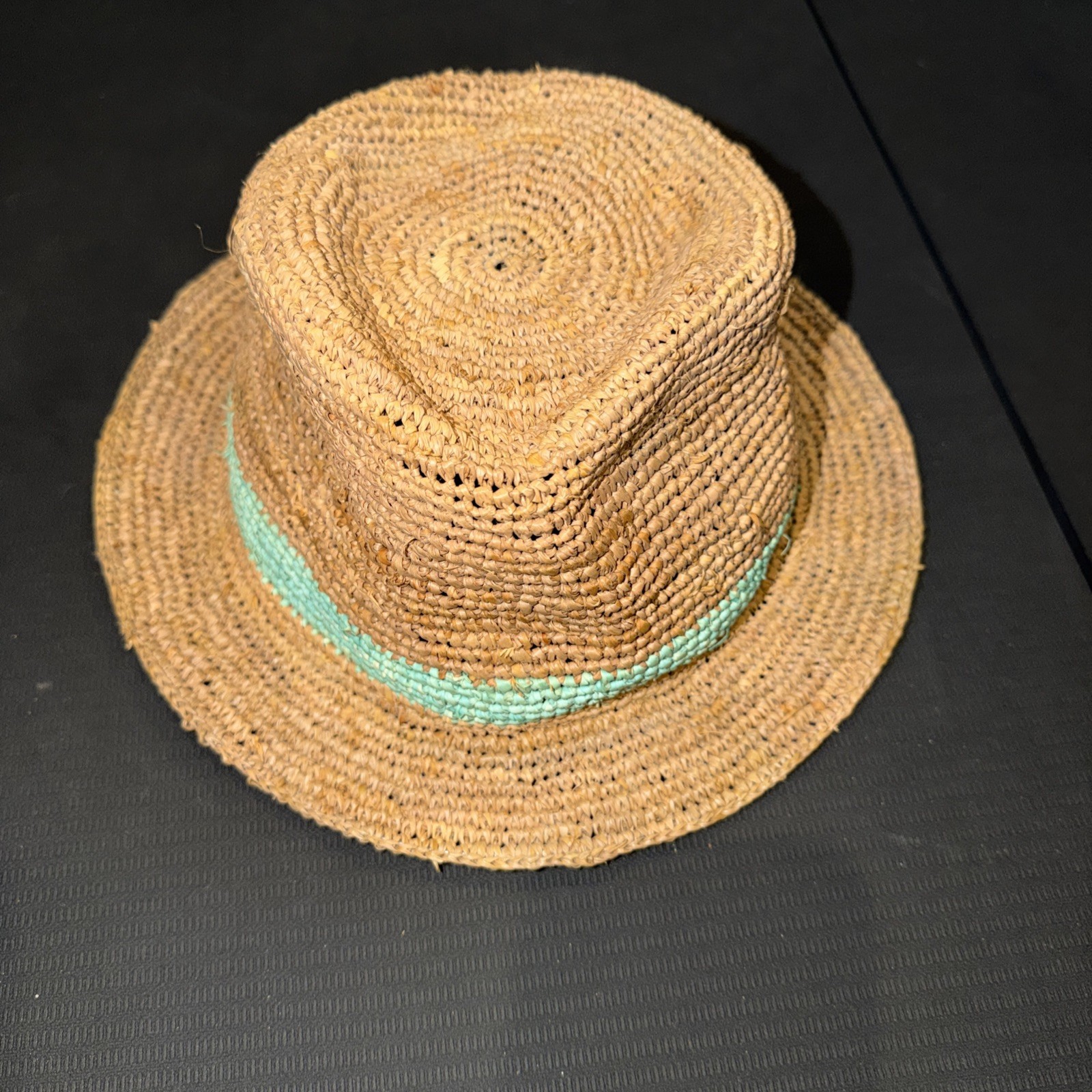 Grace Hat Fedora Raffia Adjustable - image 1