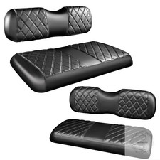 Diamond Seat Covers For Ezgo Txt 1994-2013 No-staple Install Uv-resistant Vinyl