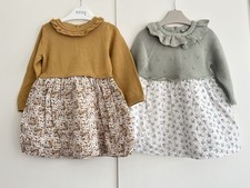 Baby Girls 6-9 Months Tu Dress Outfit Bundle Flowers Floral Pretty GC