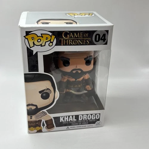 Funko Pop! Vinyl: Game of Thrones - Khal Drogo #04 Vaulted Brand New In Box