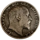 Photo of a 1907 Edward VII Shilling from an eBay listing that sold on May 17, 2026