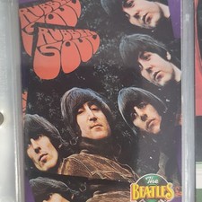 The Beatles Rubber Soul Rock Album Cassette 1960s English Music Vintage Classic