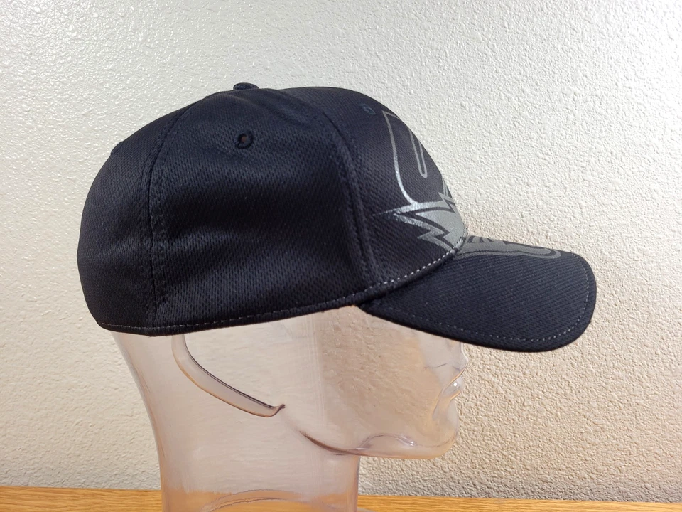 Northern Iowa Panthers Hat Cap Men's One Size Black Gold Adult Stretch Flex Fit - Image 3 of 4