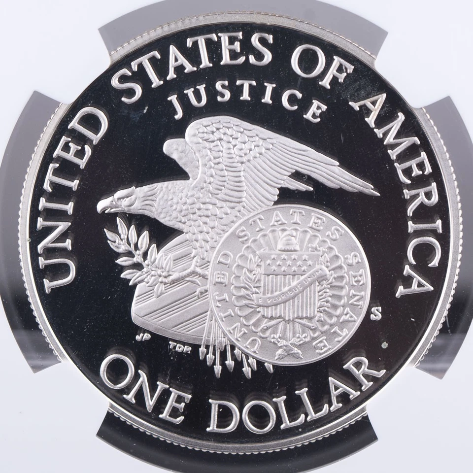 Certified 1998-S Silver $1 NGC PF69 Ultra Cameo Robert F. Kennedy  - Image 4 of 4