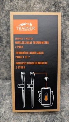 TRAEGER X Meater Wireless Meat Probe (2-Pack)  T06916  New/Sealed 