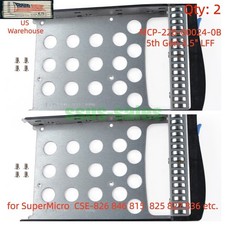 X2 MCP-220-00024 3.5" LFF HDD Tray Caddy Gen5 for SuperMicro CSE-826 846 815
