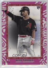 2022 Topps Rip Fuchsia Ripped 48/65 Alek Thomas #91 b6y