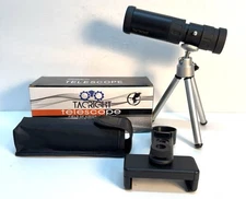 Tac Right Mini Telescope Field Of Vision Is Infinite Only 4.3 oz 5" In Length