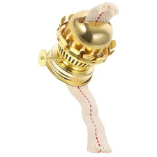 Oil Lamp Wick Burner Kerosene Lamp Replacement Part Aluminum Alloy Metal