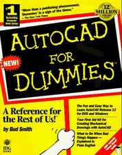 Autocad for Dummies - Paperback, by Bud E. Smith - Acceptable