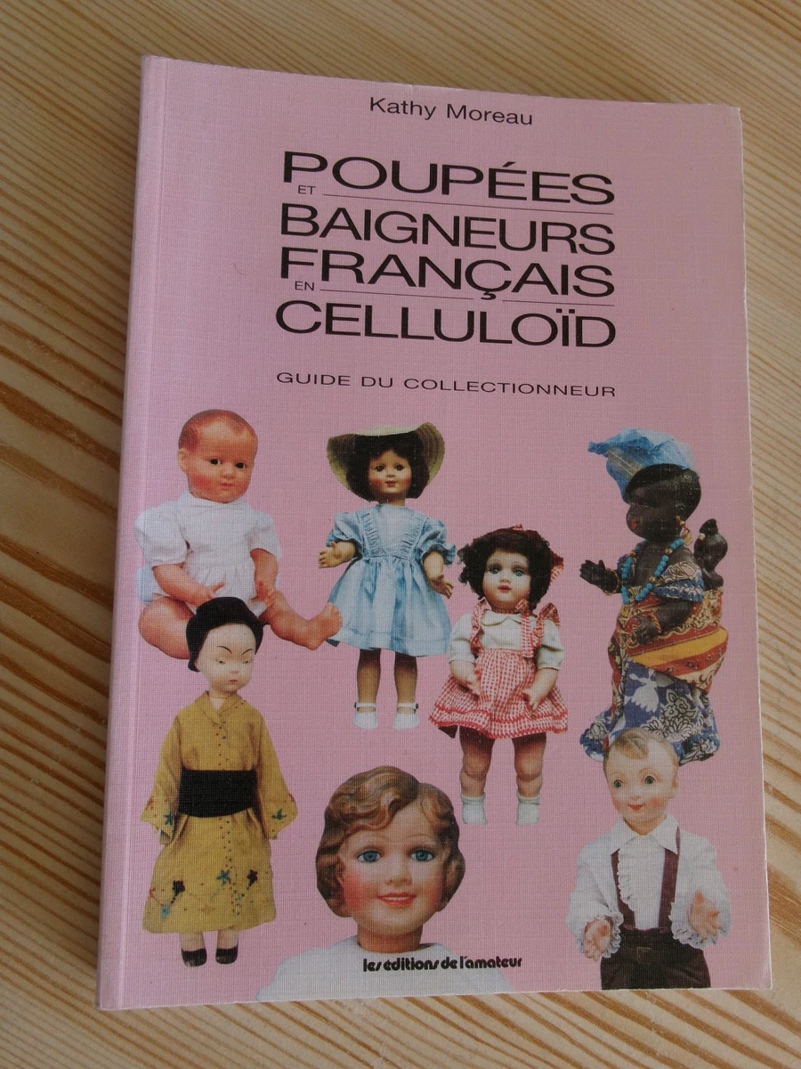 GRAND BAIGNEUR poupon bébé en CELLULOÏD de 50 cm. vêtements de bébé anciens EUR 59,00 - FR