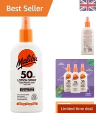 SPF 50 Water-Resistant Vitamin Enriched Sunscreen Spray with Shea Butter, 200ml 44.95 per litre