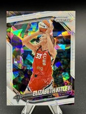 2025 Panini Prizm WNBA #41 Elizabeth Kitley White Ice Prizms /35