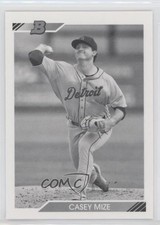 2020 Bowman Heritage Prospects Black & White Casey Mize #BHP-50 0m4q