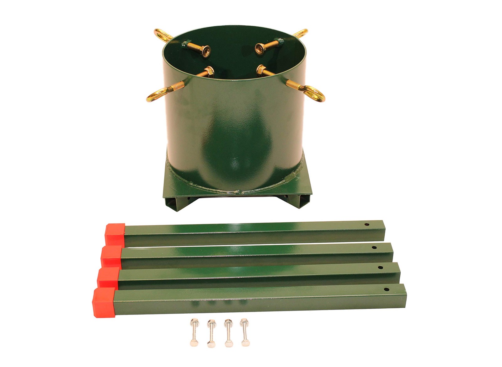 Welded Steel Christmas Tree Stand for Live Trees 8 to 16 Foot