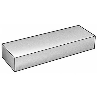 Flat Stock, Al, 6061, 3/4 X 1 1/2 In, 3 Ft,  61F.75X1.5-36