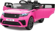 Land Rover Licensed Kids Ride-On Car with Parent Remote  Pull Rod Operation