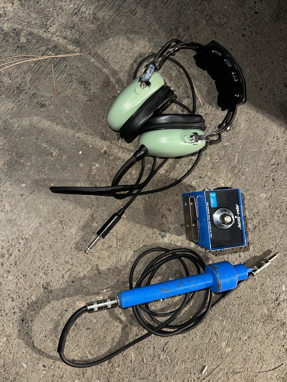 Aqua-Scope Leak Detector Inspection Diagnostic Pipe System Water Detection