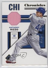 2019 Panini Chronicles Chronicles Swatches Gold 28/99 Anthony Rizzo #CS-AR 02l6