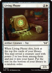 Living Phone (20) - Duskmourn: House of Horror Common MTG