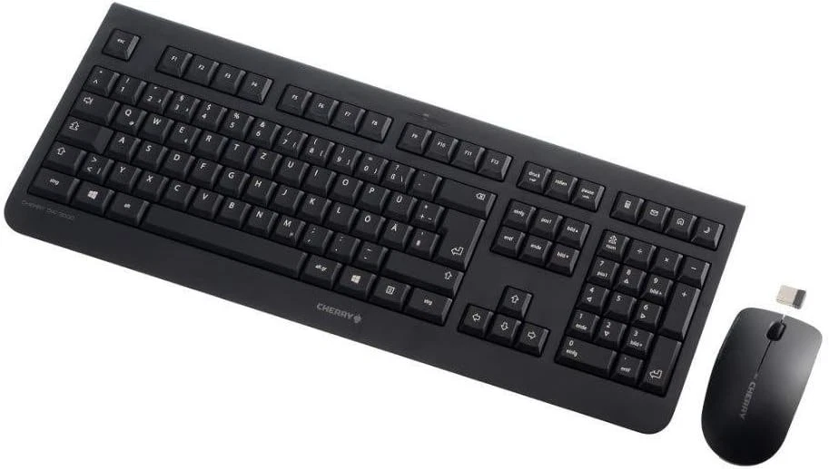 CHERRY DW 3000, wireless keyboard and mouse set, German layout, QWERTZ keyboard, - Image 4 of 4