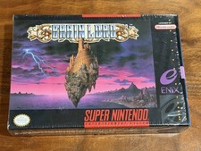 Brain Lord (Super Nintendo, 1994) Completo En Caja CIB - Sello Abierto Encogible - COMO NUEVO