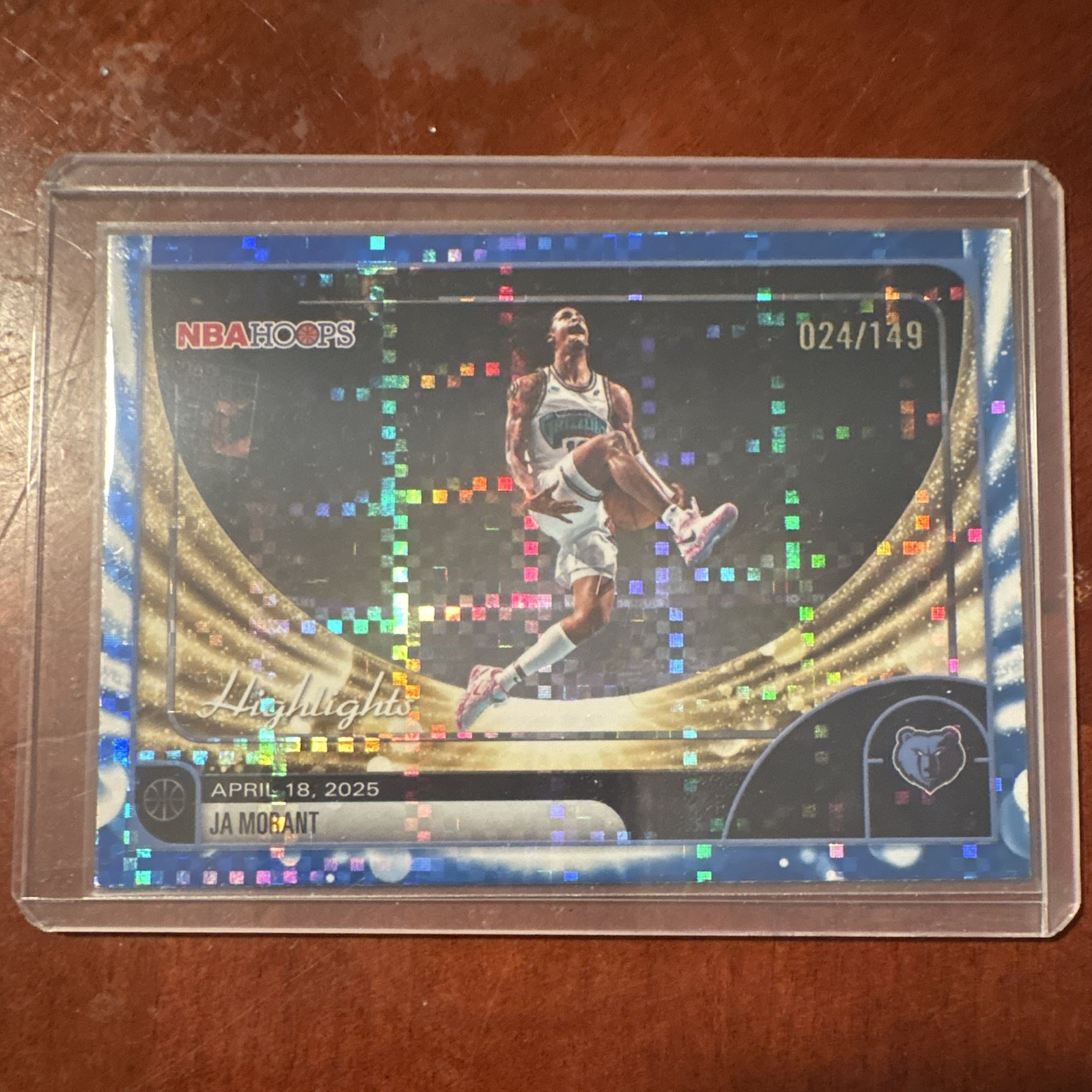 Topps 2025-26 NBA Hoops Highlights Ja Morant #264 Grizzlies 024/149