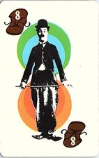 1972 Charlie Chaplin Educational Trading Card # 8 Boot
