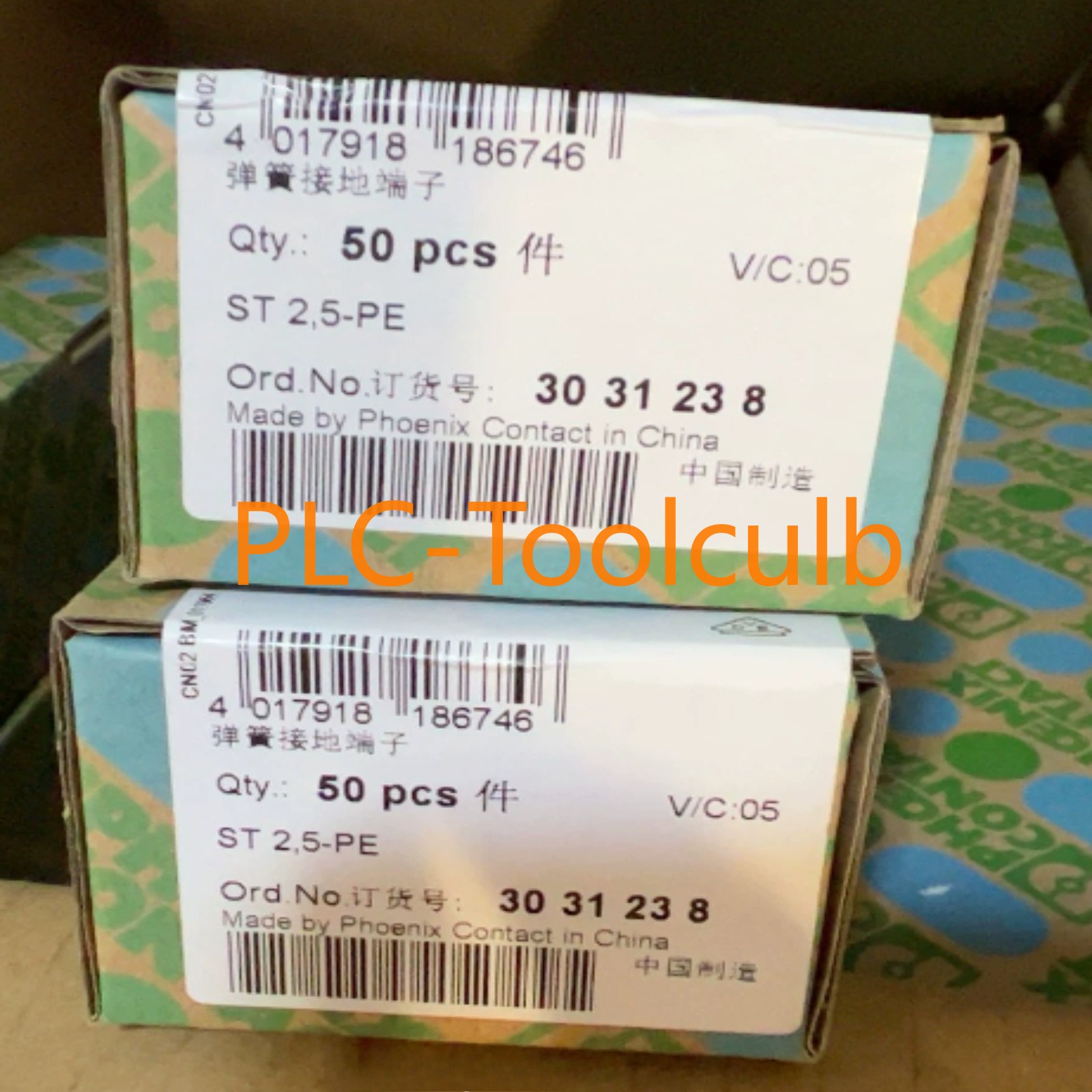 50PCS NEW Phoenix Contact Terminal Block ST 2.5-PE 3031238 Freight Free