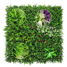 Artificial plants Living Wall Hedge Fence Panel In / Outdoor Stable 100x100cm