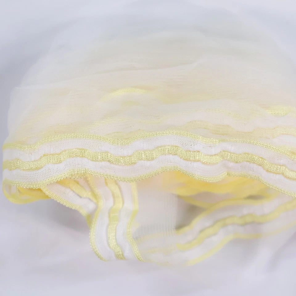 Vintage Ribbon Trim Floral Woven Yardage 7+ Yards 1960s 1970s Baby Bears Pastels - Image 4 of 4