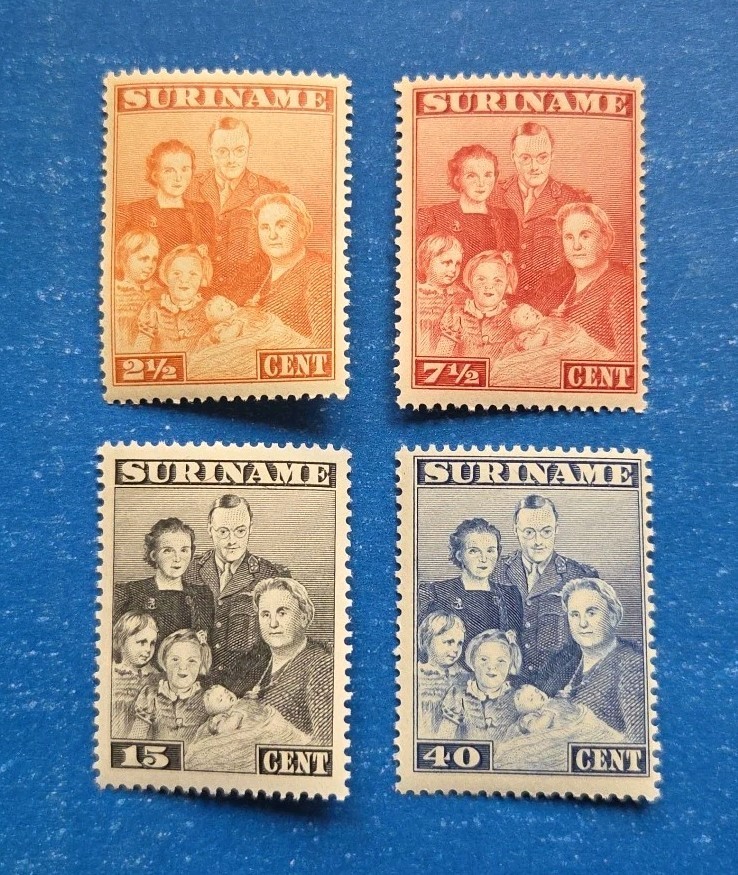 Surinam Stamps, Scott 176-179 Complete Set MNH