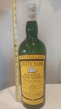 Vintage Cutty Sark Giant 19" Blended Scots Whiskey Bottle
