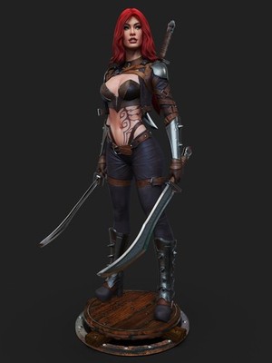 Katarina - Tekken - Abe3D - 1/6 scale Figur / Statue - Beschreibung lesen